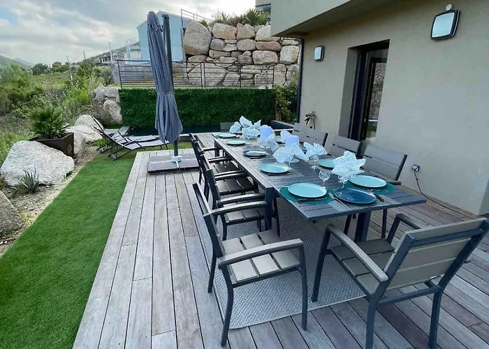 O Bord De Avec Piscine Privee * Conca